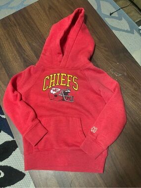 HOMAGE Red Kansas City Chiefs Kids Hoodie with Logo